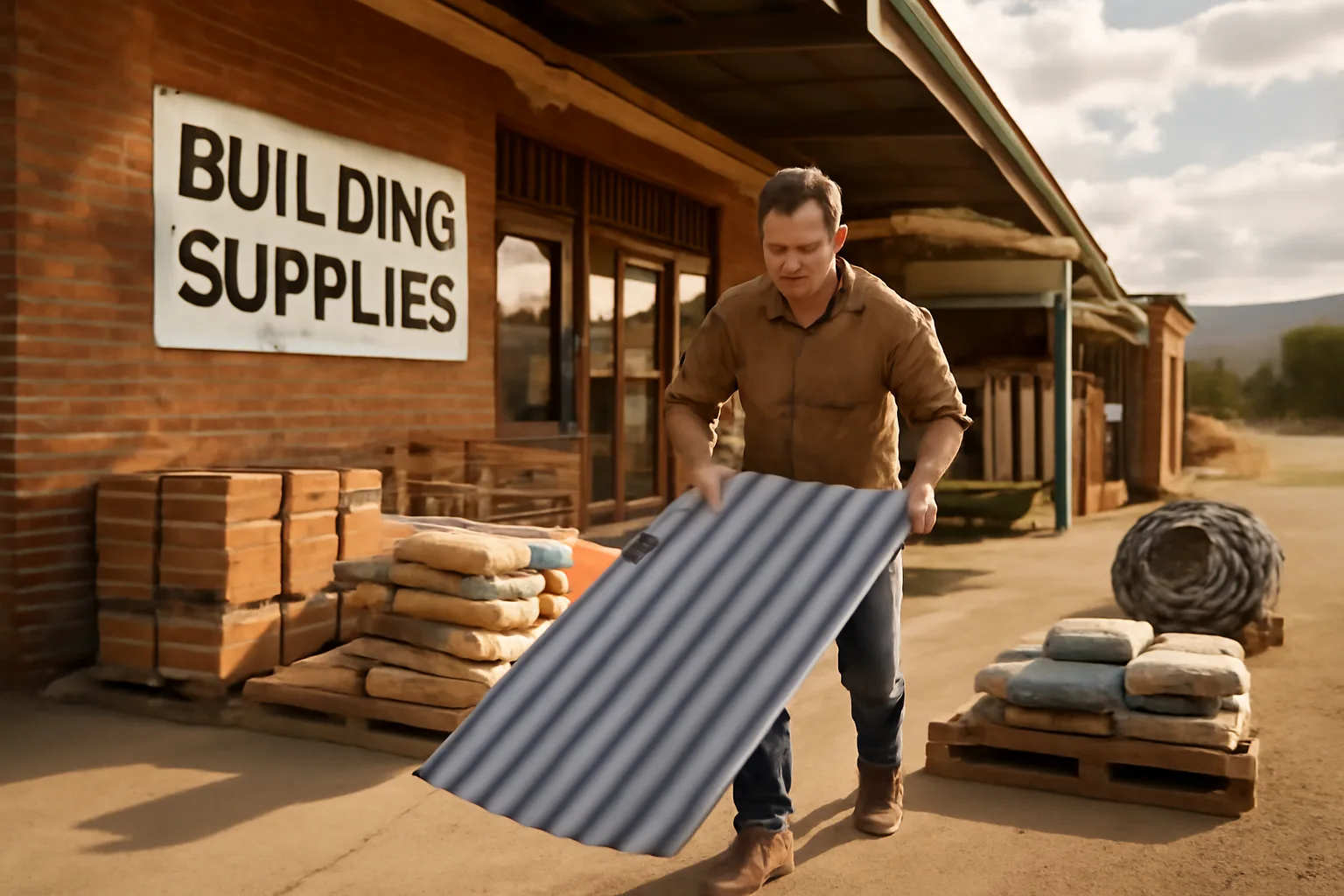 Where to Find Building, Trade and Rural Supplies in Tumut — editorial illustration