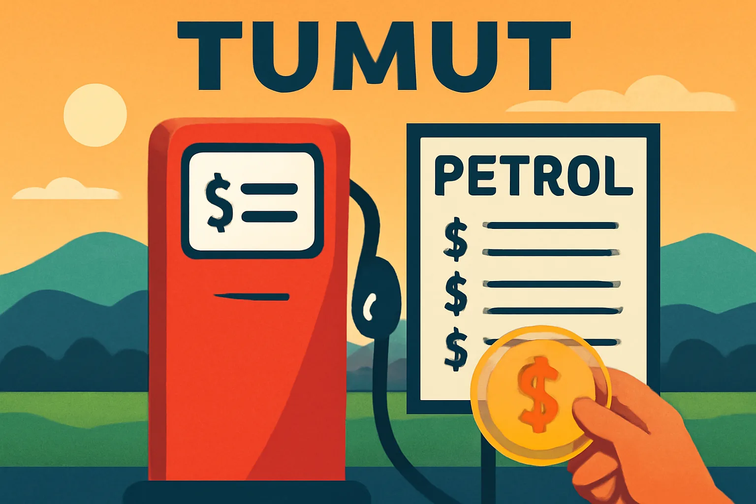 Tumut Petrol Price Check: Are Local Drivers Being Ripped Off? — editorial illustration