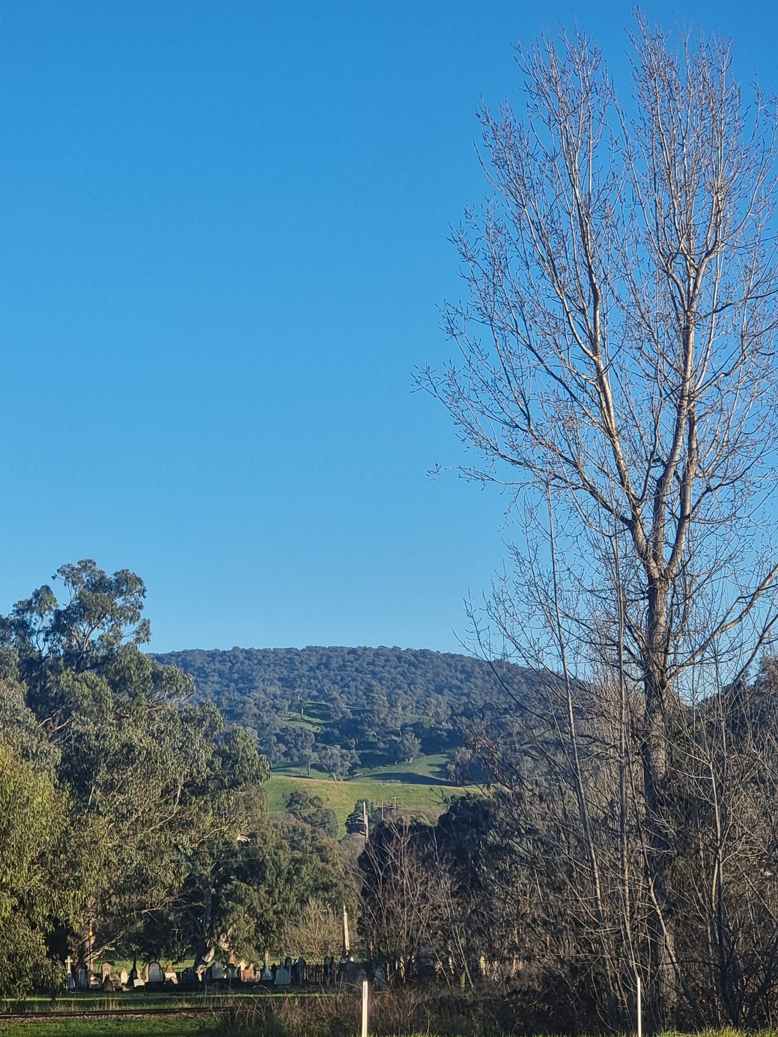 Tumut Snowy Mountains Highway Facing The Old Pioneer Cemetery.